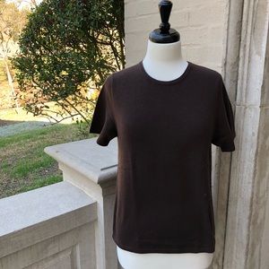⭐️🆕[Charter Club]💯%Cashmere Knit Sweater Tee